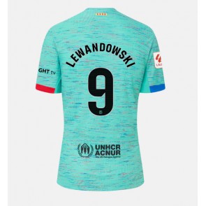 Barcelona Robert Lewandowski #9 Tredje trøje Dame 2023-24 Kort ærmer